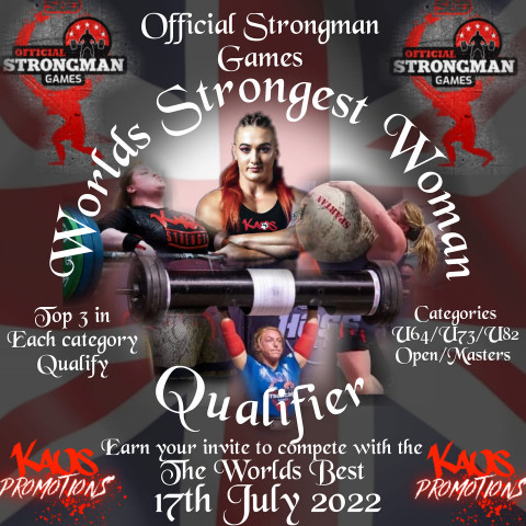 OSG Worlds Strongest Woman 2022 Qualifier Logo