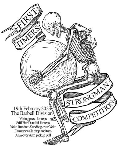 The Barbell Division First Timers Strongman Competition 2023 Logo