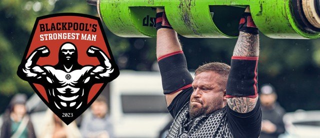 Blackpools Strongest Man & Woman 2023 Logo