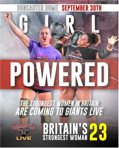 Britain's Strongest Woman 2023 Logo