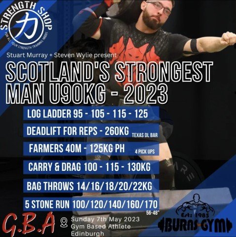 Scotland's Strongest Man u90kg Logo