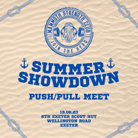Mammoth Strength Club Summer Showdown 2023 Logo
