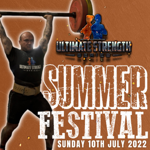 Ultimate Strength Series - Summer Festival Logo