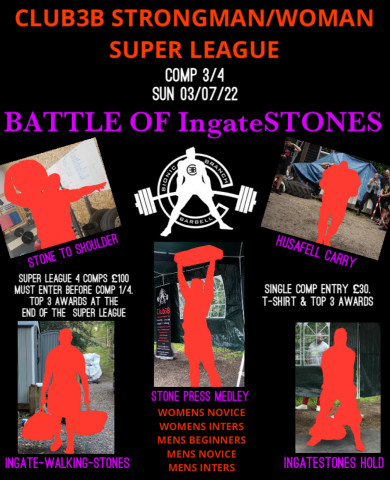STRONGMAN/WOMAN SUPER LEAGUE Logo