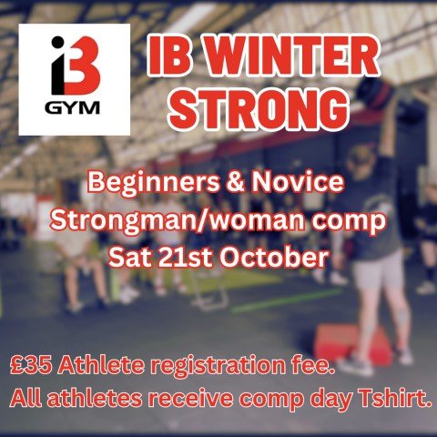 IB WINTER STRONG - Beginners & Novice Comp Logo