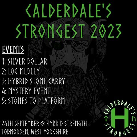Calderdale's Strongest 2023 Logo