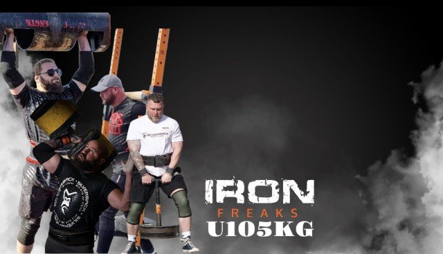 Iron Freaks u105kg showdown Logo