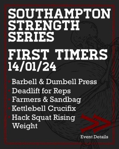 first timers poster