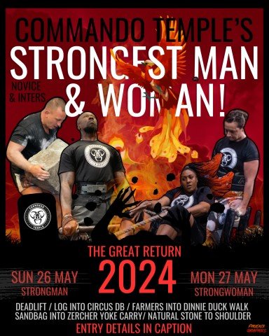 POSTER commando temple comp 2024