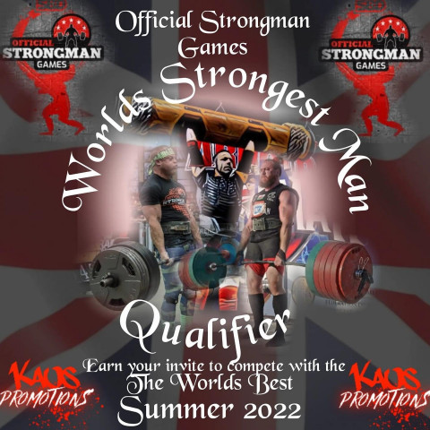 OSG Worlds Strongest Man 2022 Qualifier Logo