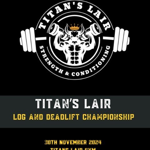 Black Yellow Modern Gym Fitness Poster Portrait
