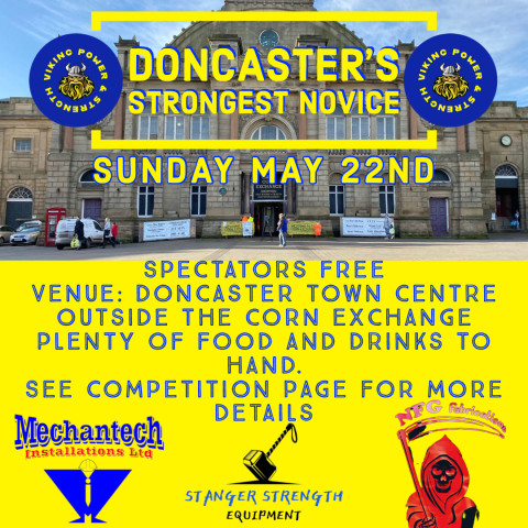 Doncaster’s Strongest Novice Logo