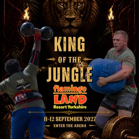 King of the Jungle Strongwoman Poster