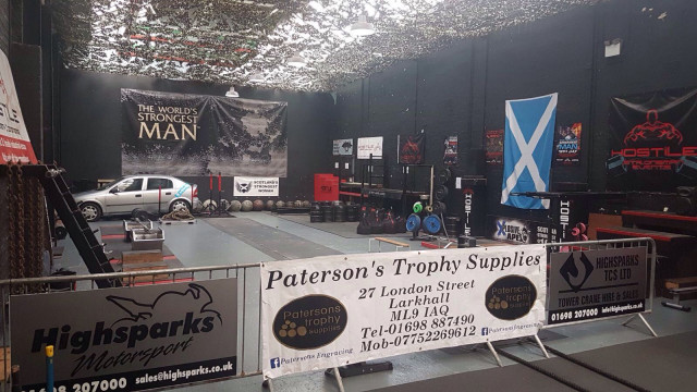 Lanarkshire's Strongest Man u105kg 2022 Logo