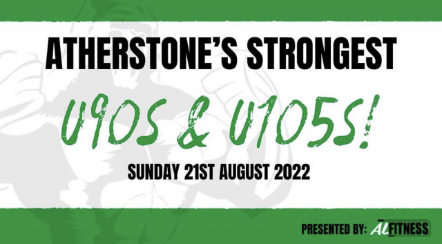 Atherstone’s Strongest! Novice/u90/u105 Logo