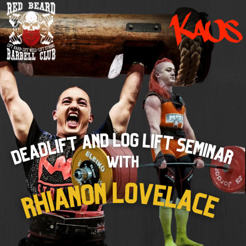 SEMINAR - Deadlift & Log lift with Rhianon Lovelace Logo