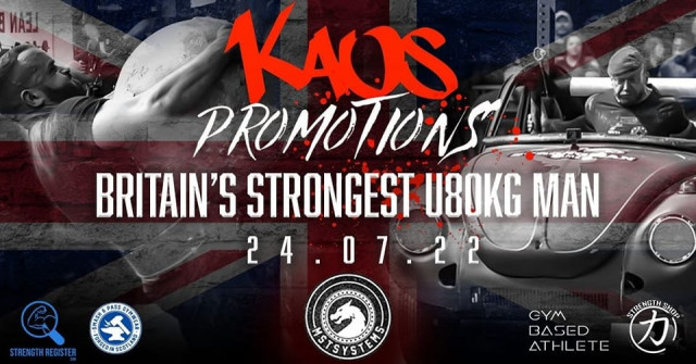 Britain's Strongest u80kg Man Logo