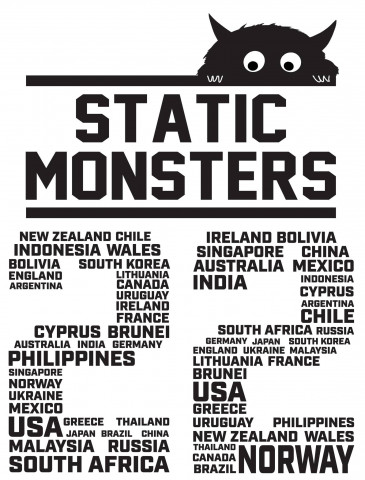 The Static Monsters Worldwide 2022 – Preston, UK Logo