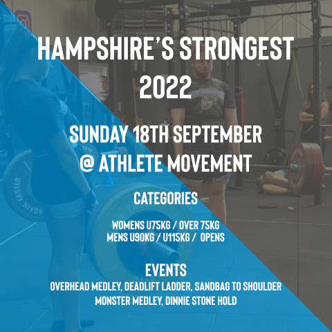 Hampshire’s Strongest 2022 Logo