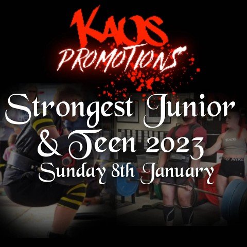 Kaos Strongest Teen/Junior 2023 Logo