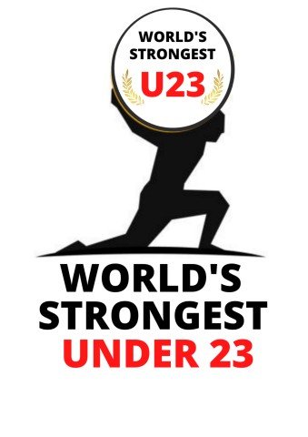 Worlds Strongest Man Under 23 2023 Online Qualifiers. Logo
