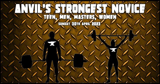 Anvil's Strongest Novice 2023 Logo