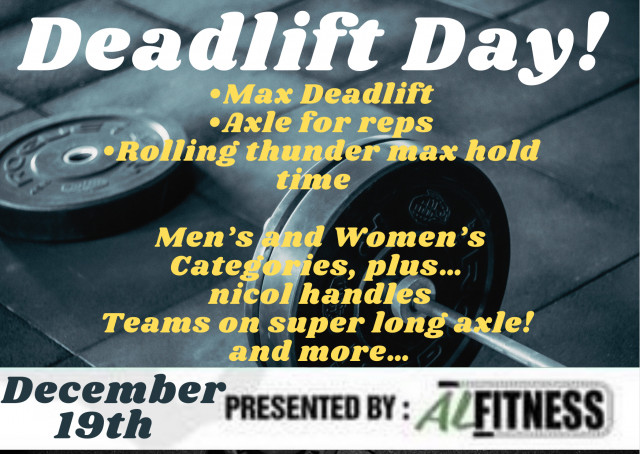 Deadlift Day! Logo
