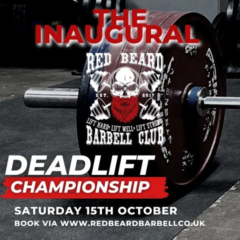 Red Beard Deadlift Championship Logo