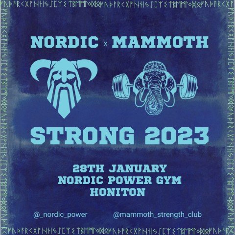 Nordic x Mammoth Strong 2023 Logo