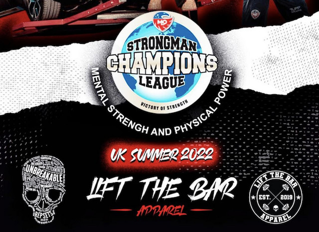 Strongman Champions League - UK 2022 Logo