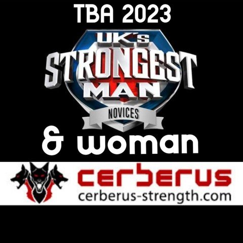 UKs Strongest Novice Man and Woman Logo