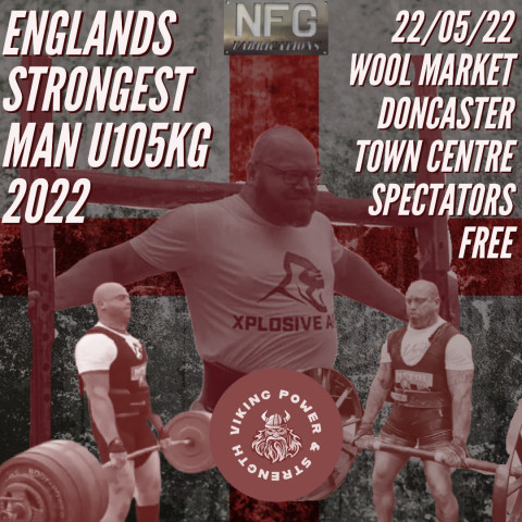 Englands Strongest Man U105KG 2022 Logo