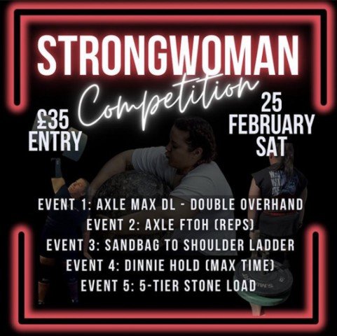 Sussex's Strongest Women - Novice Logo