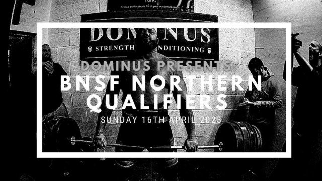 Dominus Presents: BNSF Northern Qualifiers Logo