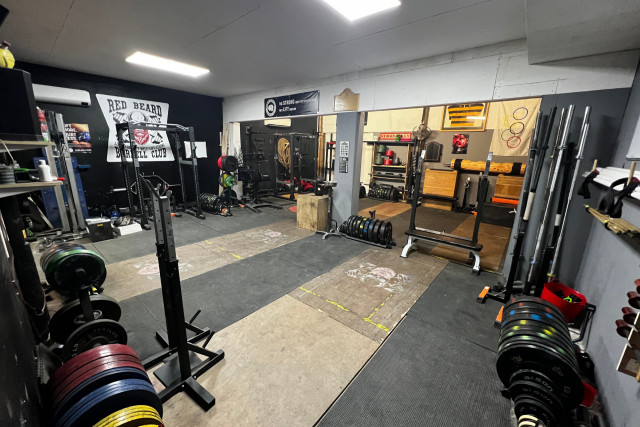 Red Beard Barbell Club Logo